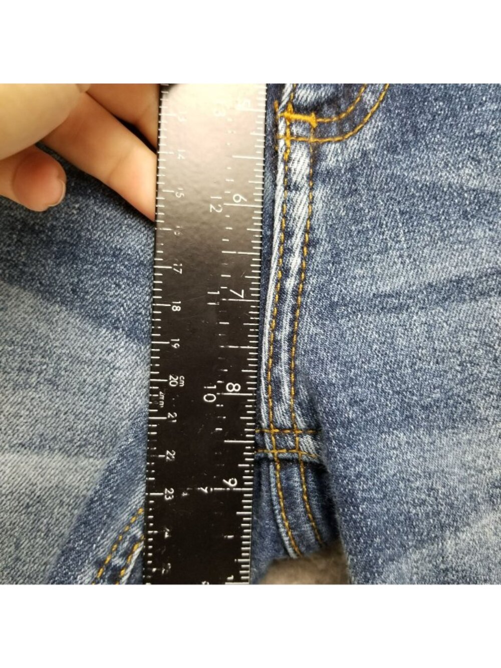 Miss Me Jeans Womens 27 Blue Ankle Skinny Stretch Denim *Read* - Picture 6 of 14